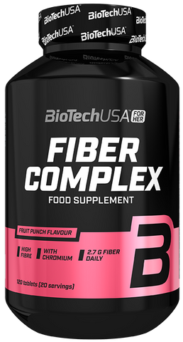 BioTechUSA, Fiber Complex, Fruit Punch - 120 tablets