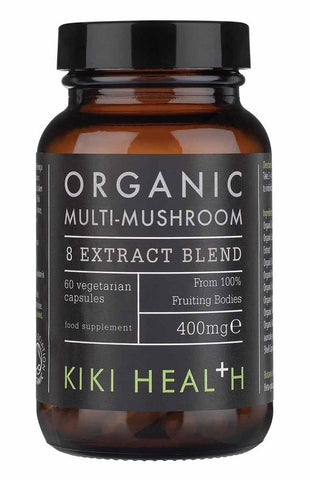 KIKI Health, Multi-Mushroom Blend Organic, 400mg - 60 vcaps