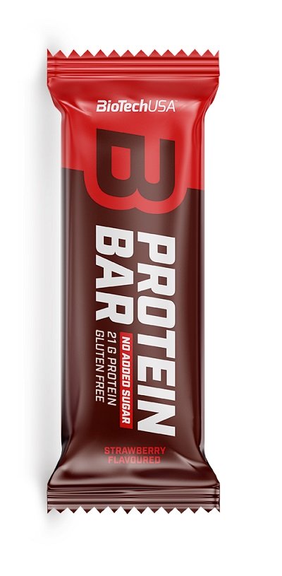 BioTechUSA, Protein Bar, Strawberry - 16 x 70g