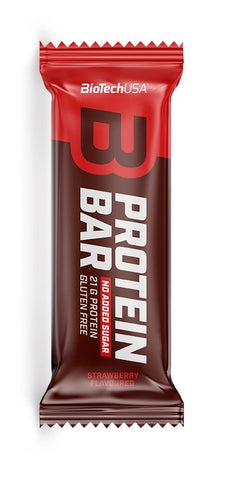 BioTechUSA, Protein Bar, Strawberry - 16 x 70g