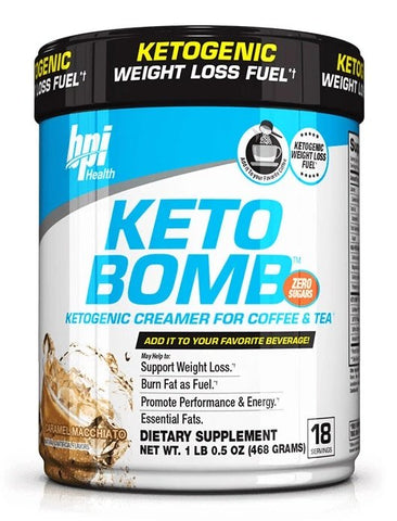 BPI Sports, Keto Bomb, Caramel Macchiato - 468g