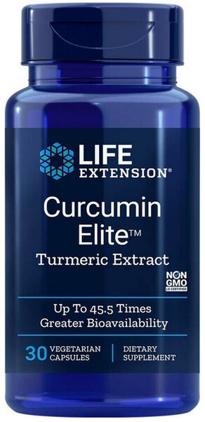 Life Extension, Curcumin Elite Turmeric Extract - 60 vcaps