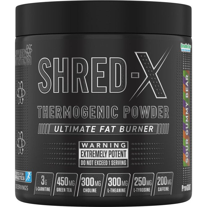 Applied Nutrition, Shred-X Powder, Sour Gummy Bear - 300g