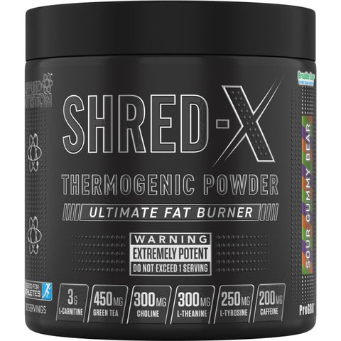 Applied Nutrition, Shred-X Powder, Sour Gummy Bear - 300g
