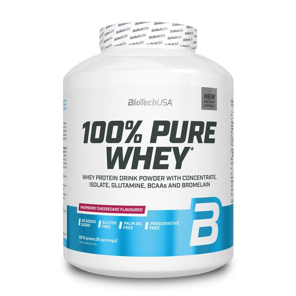 BioTechUSA, 100% Pure Whey, Cookies & Cream - 2270g