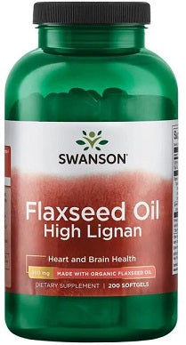 Swanson, Flaxseed Oil High Lignan - 200 softgels