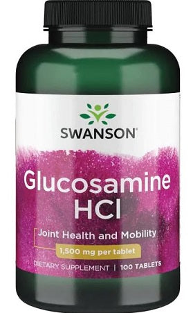 Swanson, Glucosamine HCl, 1500mg - 100 tablets