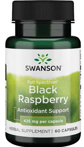 Swanson, Full Spectrum Black Raspberry, 425mg - 60 caps