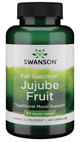 Swanson, Full Spectrum Jujube Fruit, 675mg - 60 caps