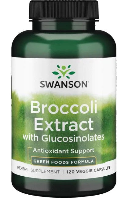 Swanson, Broccoli Extract with Glucosinolates - 120 vcaps