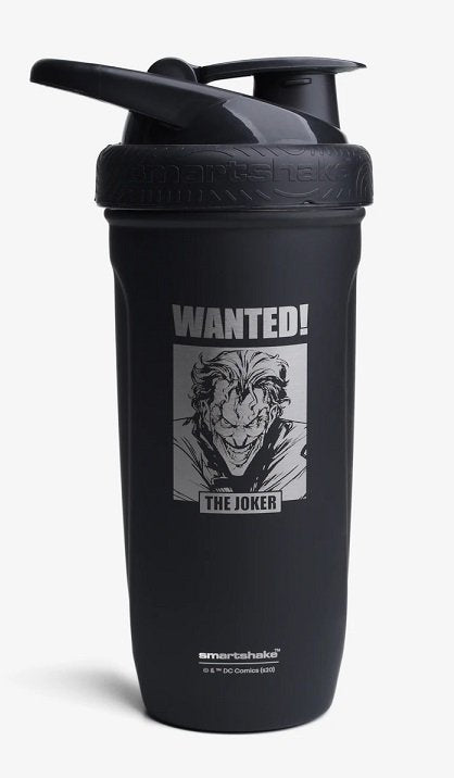 SmartShake, Reforce Stainless Steel - DC Comics, The Joker Wanted - 900 ml.