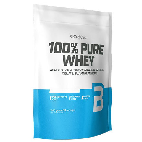 BioTechUSA, 100% Pure Whey, Strawberry - 1000g