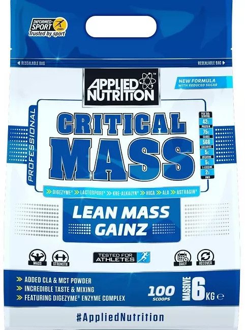 Applied Nutrition, Critical Mass - Professional, White Chocolate &  Raspberry - 6000g