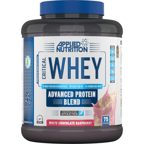 Applied Nutrition, Critical Whey, White Chocolate Raspberry (EAN 634158562945) - 2000g