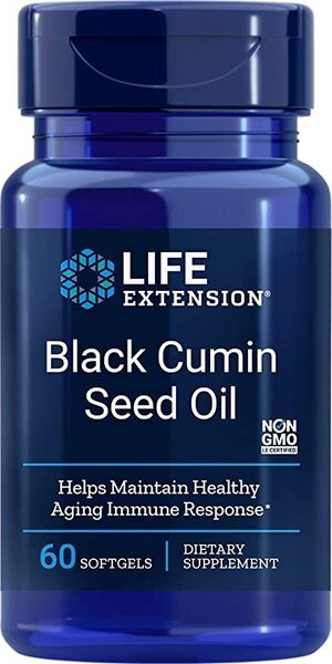 Life Extension, Black Cumin Seed Oil - 60 softgels