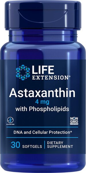 Life Extension, Astaxanthin with Phospholipids, 4mg - 30 softgels