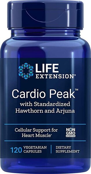 Life Extension, Cardio Peak with Standardized Hawthorn and Arjuna - 120 vcaps