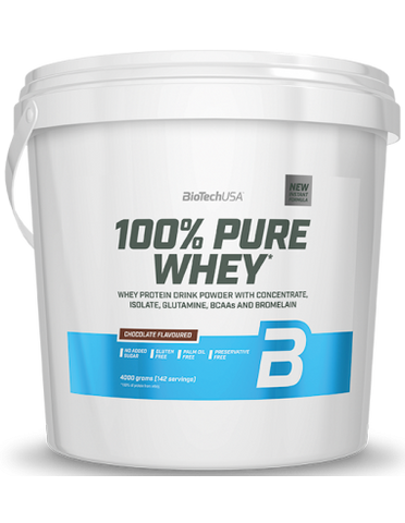 BioTechUSA, 100% Pure Whey, Chocolate - 4000g