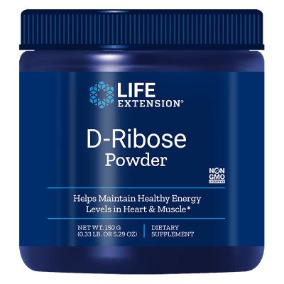 Life Extension, D-Ribose Powder - 150g