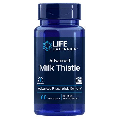 Life Extension, Advanced Milk Thistle - 60 softgels