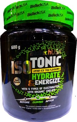 BioTechUSA, IsoTonic, Lemon Ice Tea - 600g