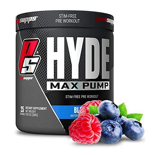 Pro Supps, Hyde Max Pump, Blue Razz - 280g