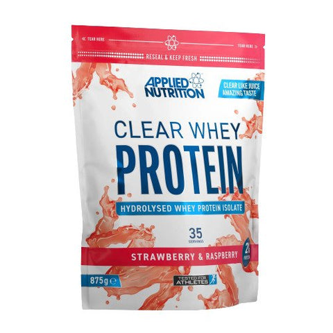 Applied Nutrition, Clear Whey Protein, Strawberry & Raspberry - 875g