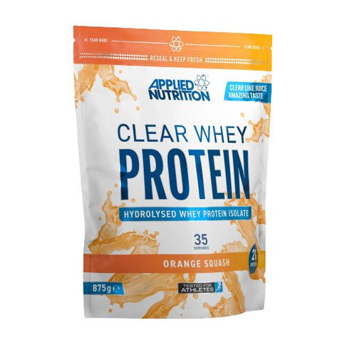 Applied Nutrition, Clear Whey Protein, Orange Squash - 875g