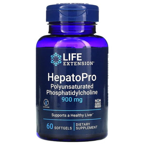 Life Extension, HepatoPro Polyunsaturated Phosphatidylcholine, 900mg - 60 softgels