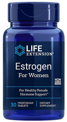 Life Extension, Estrogen For Women - 30 vegetarian tabs