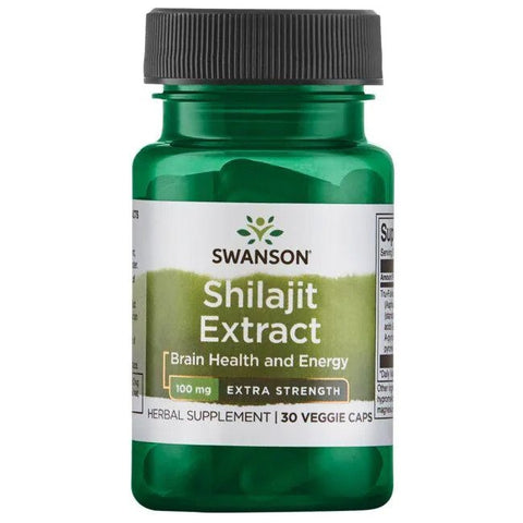 Swanson, Shilajit Extract, 100mg - 30 vcaps