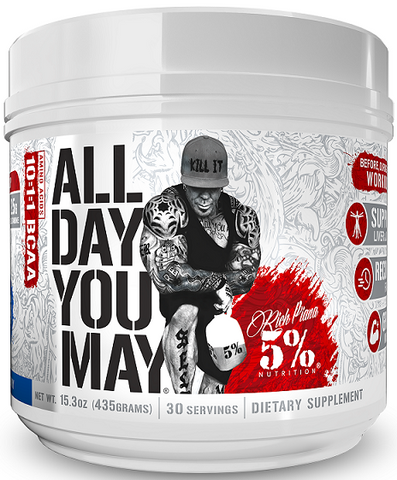 5% Nutrition, AllDayYouMay - Legendary Series, Blue Raspberry - 435g