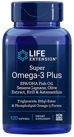 Life Extension, Super Omega-3 Plus - 120 softgels
