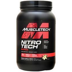 MuscleTech, Nitro-Tech Ripped, French Vanilla Bean - 907g