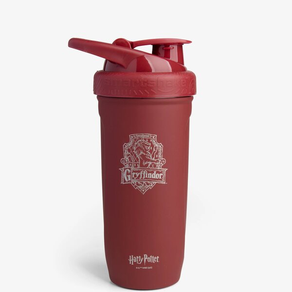 SmartShake, Harry Potter Collection Stainless Steel Shaker, Gryffindor - 900 ml.