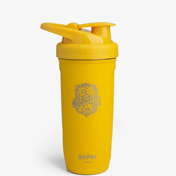 SmartShake, Harry Potter Collection Stainless Steel Shaker, Hufflepuff - 900 ml.