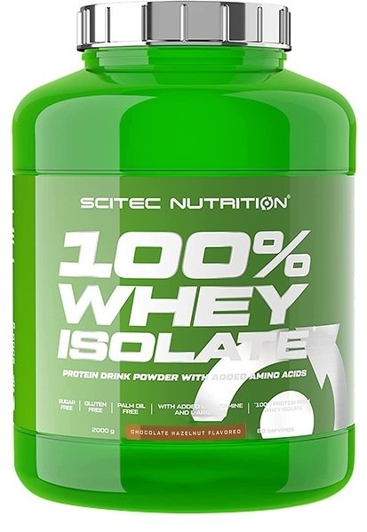SciTec, 100% Whey Isolate, Banana - 2000g