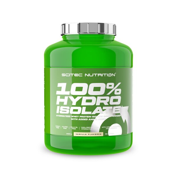SciTec, 100% Hydro Isolate, Vanilla - 2000g