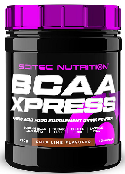 SciTec, BCAA Xpress, Cola Lime - 280g