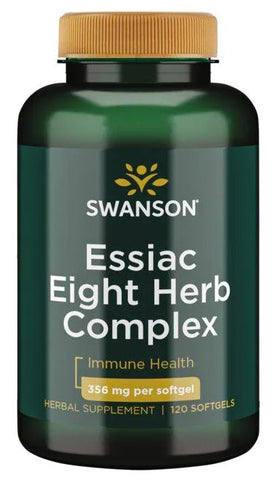 Swanson, Essiac Eight Herb Complex, 356mg - 120 softgels