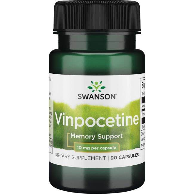 Swanson, Vinpocetine, 10mg - 90 caps