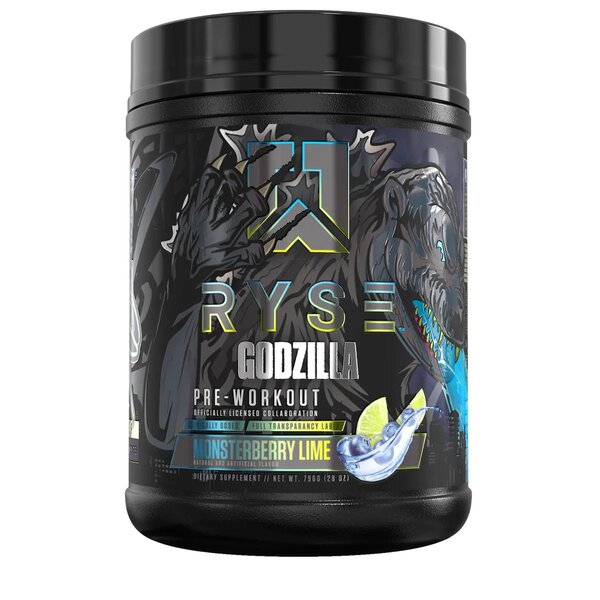 RYSE, Godzilla Pre-Workout, Monsterberry Lime - 796g