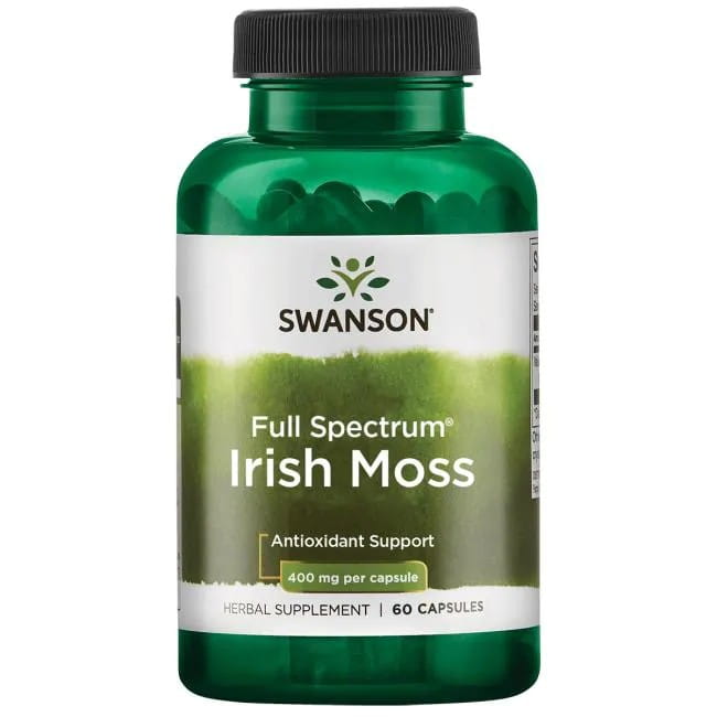 Swanson, Full Spectrum Irish Moss, 400mg - 60 caps