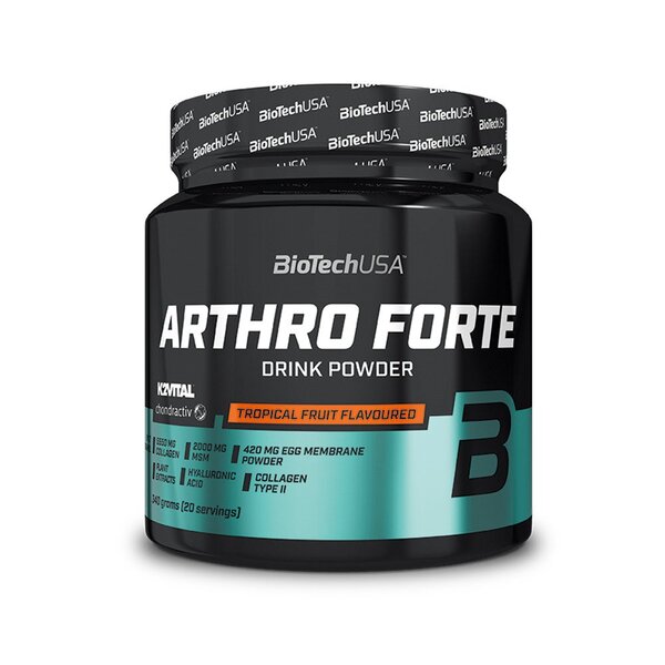 BioTechUSA, Arthro Forte Drink Powder, Tropical Fruit - 340g