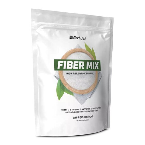 BioTechUSA, Fiber Mix, Unflavored - 225g