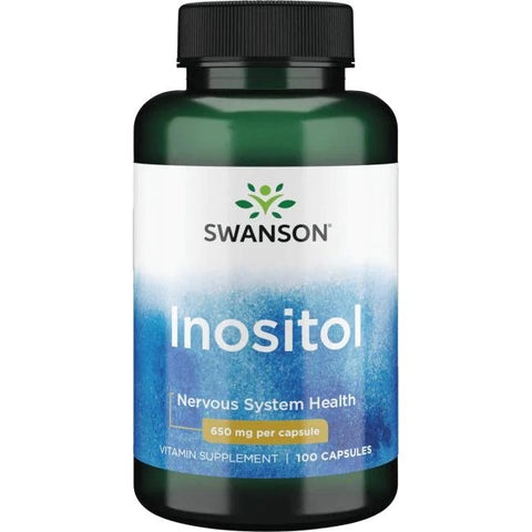 Swanson, Inositol, 650mg - 100 caps