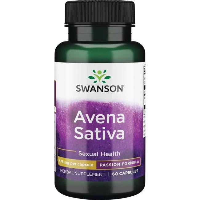 Swanson, Avena Sativa, 575mg - 60 caps