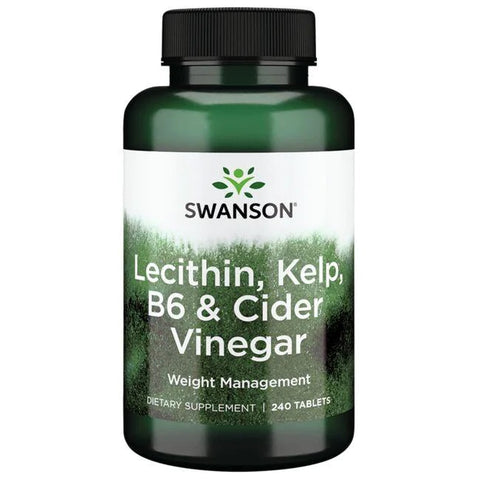 Swanson, Lecithin, Kelp, B6 & Cider Vinegar - 240 tablets