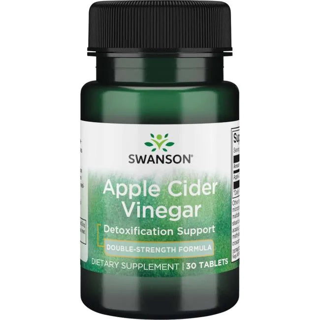Swanson, Apple Cider Vinegar, 200mg Double-Strength - 30 tablets