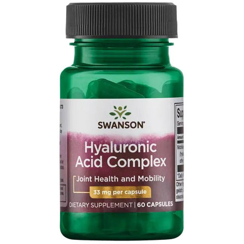 Swanson, Hyaluronic Acid Complex, 33mg - 60 caps